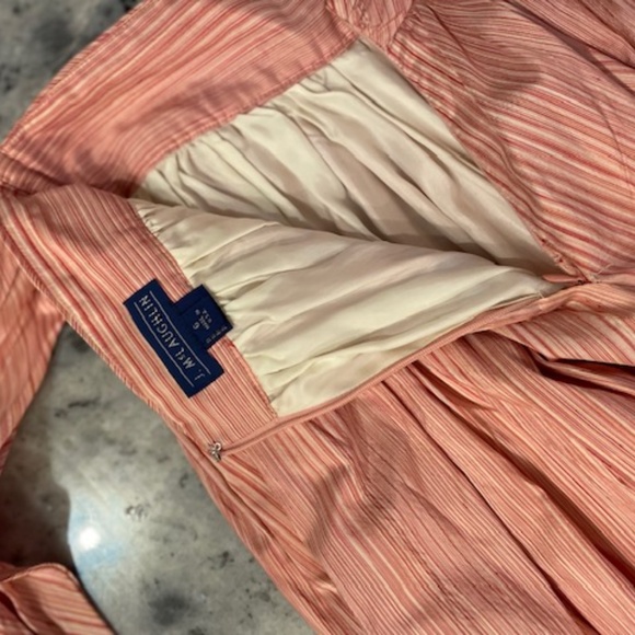 J.McLaughlin Pink High Waisted Formal Skirt - Picture 7 of 8